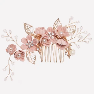 Elegant Vintage Floral Golden Hair Pin