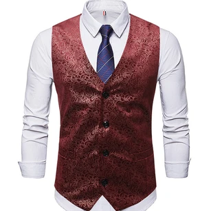 Poly Classic Men's Vest-3 Color Options