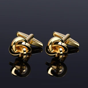 Simple Classic Alloy Cufflinks-10 Styles