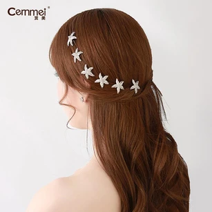 Bride Jewelry Rhinestone Headdress Hairpin Jewelry