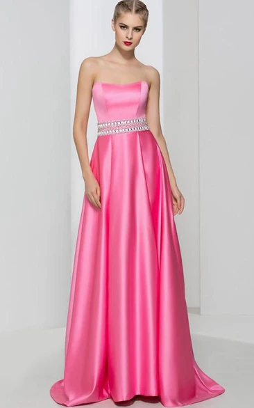 Sweetheart Beading Long Prom Dress