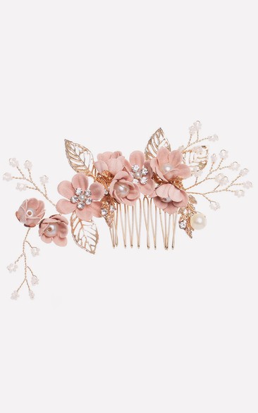 Elegant Vintage Floral Golden Hair Pin