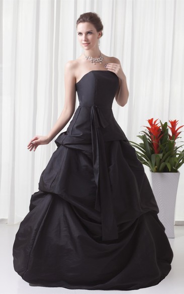 Enchanting Sleeveless Bowed Maxi Ball Gown Special Occasion Dresses