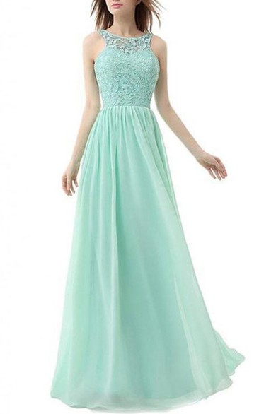 Spectacular Open back Long Lace Prom Dress