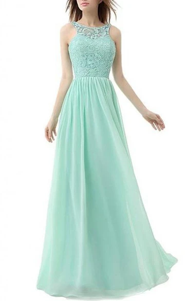 Spectacular Open back Long Lace Prom Dress