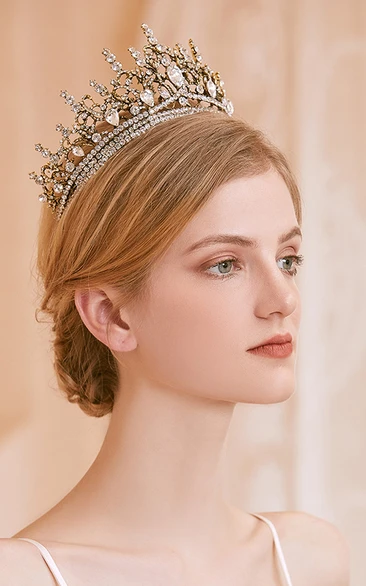 Princess Style Rhinestone Crown