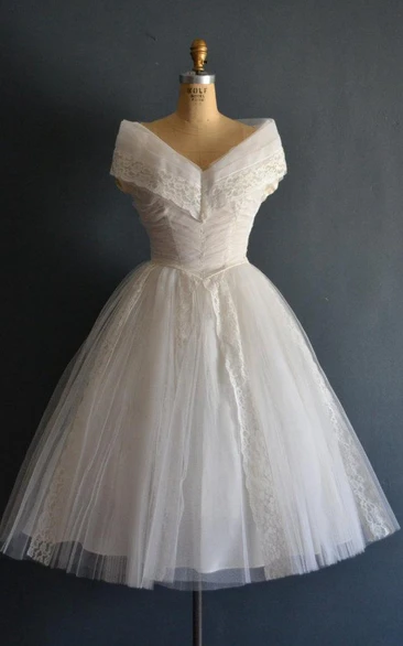 Valenti 50S Wedding Short Wedding Dress