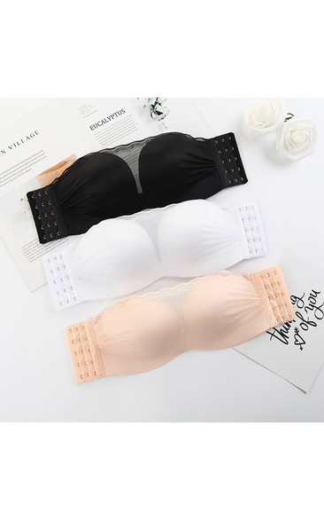 Plain Sinple Strapless Bra