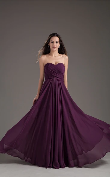 Magnificent Chiffon Satin Pleated Sleeveless Bridesmaid Dresses