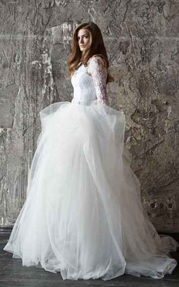 Wedding Lace Wedding Long Sleevs Wedding Vera Dress